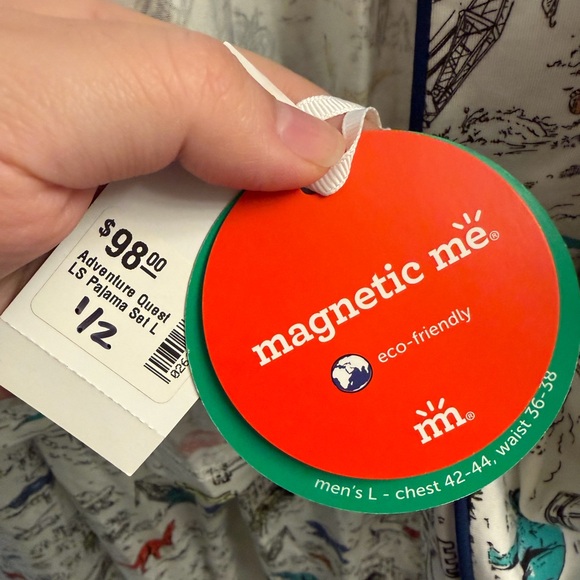 Magnetic Me Multicolor Dinosaur Men Pajama Set - Picture 3 of 6